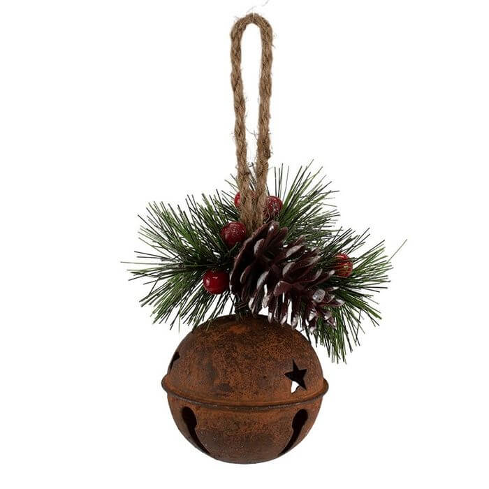 Rusty Bell Hanger w/ Pine 8cm Home on Darley Mona Vale