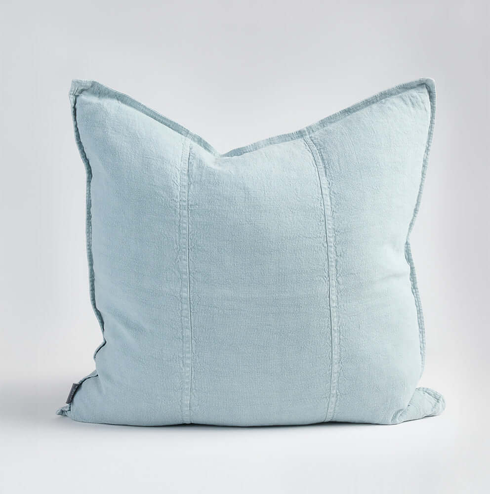 Luca Linen Cushion - Sky Home on Darley Mona Vale