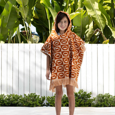 Sola Kids Poncho-Spice Home on Darley mona Vale