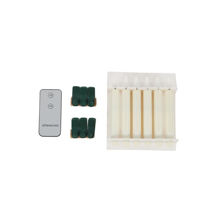 Set6 LED Candles Remote Small Home on Darley Mona Vale