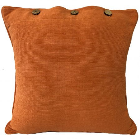 Burnt Orange Craft Cushion Cover