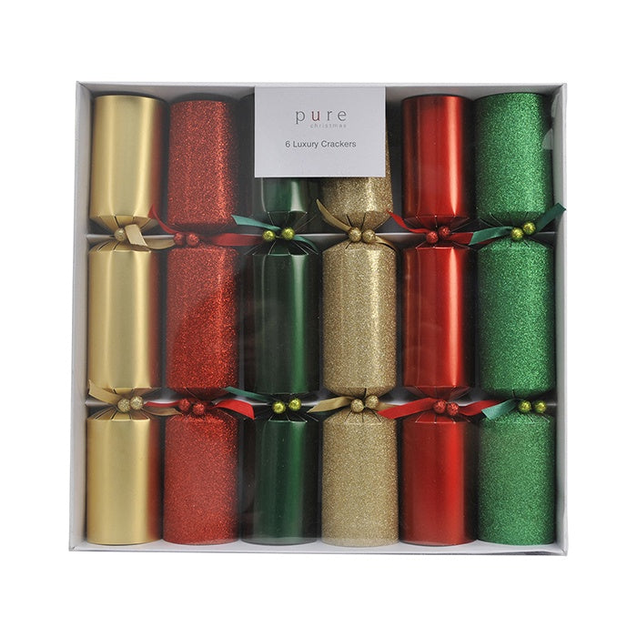 Platinum Reg/Gold/Green Crackers Box of 6